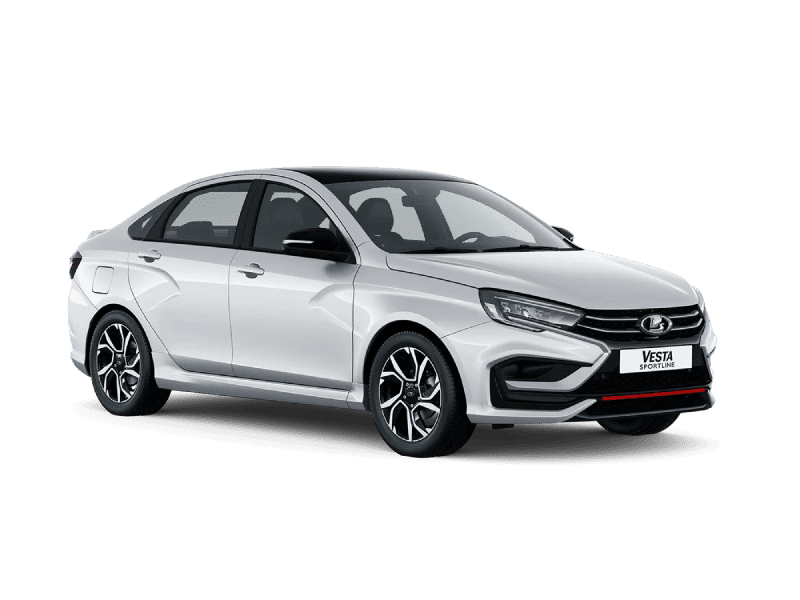 Купить Lada Vesta Sportline в Новосибирске - БЕЛЫЙ "ЛЕДНИКОВЫЙ" (221)