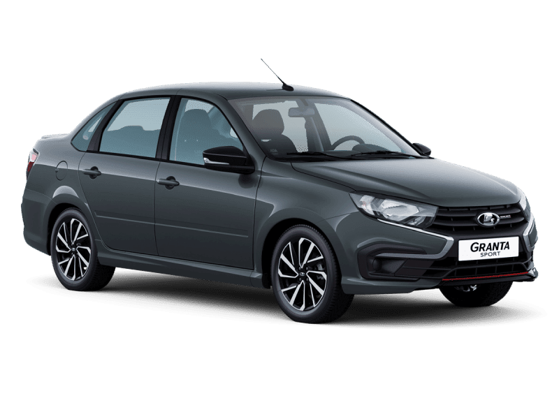 Купить Lada Granta Sport Седан в Новосибирске - СЕРЕБРИСТО-ТЕМНО-СЕРЫЙ "БОРНЕО" (633) - МЕТАЛЛИК
